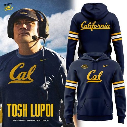 California Golden Bears x Tosh Lupoi 2025 New Hoodie
