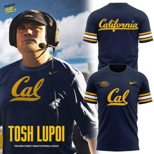 California Golden Bears x Tosh Lupoi 2025 New T-shirt