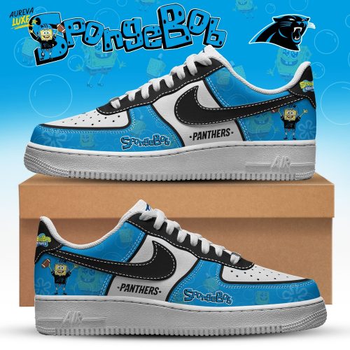 Carolina Panthers NFL x SpongeBob Limited Edition Air Force 1 | Cutest Drop of the Year