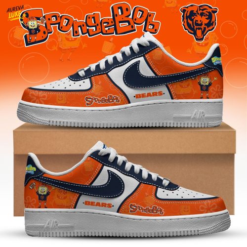 Chicago Bears NFL x SpongeBob Limited Edition Air Force 1 | Cutest Drop of the Year