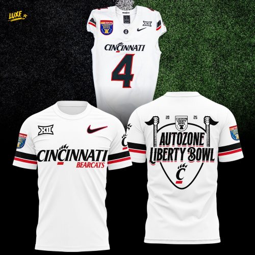 Cincinnati Bearcats Football 2026 Liberty Bowl Game Limited Edition Tshirt