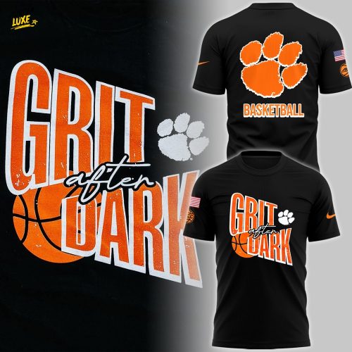 Clemson Tiger Basketball NCAA 2024 Nike Limited Grit After Dark TShirt