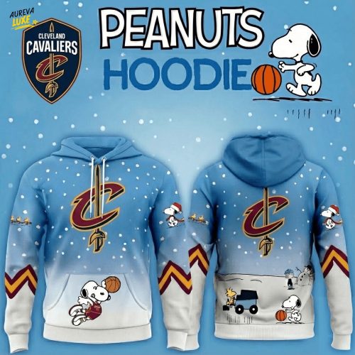 Cleveland Cavaliers Basketball Peanuts Hoodie 2025 Limited Edition-3D Unisex Hoodie