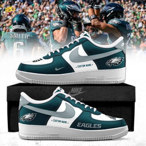 Customized Philadelphia Eagles Special Edition AF1 Sneakers
