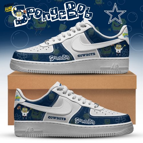 Dallas Cowboys NFL x SpongeBob Limited Edition Air Force 1 | Cutest Drop of the Year