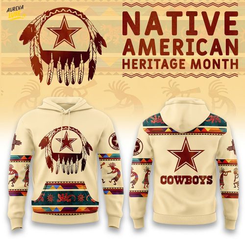 Dallas Cowboys x Native American Heritage Limited Edition-3D Unisex Hoodie