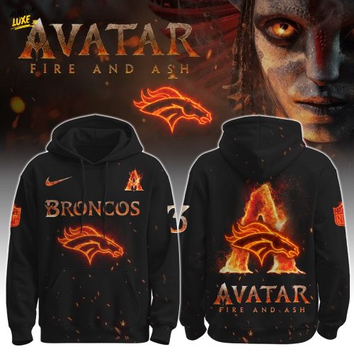Denver Broncos x Avatar Special Edition Flame Hoodie