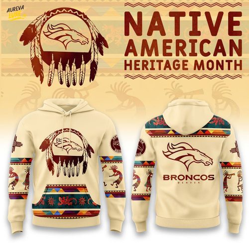 Denver Broncos x Native American Heritage Limited Edition-3D Unisex Hoodie