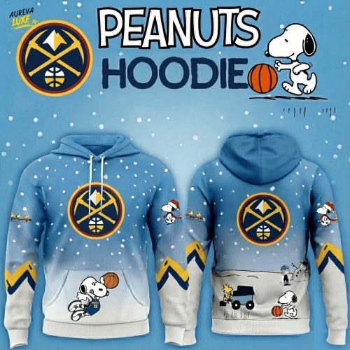 Denver Nuggets Basketball Peanuts Hoodie 2025 Limited Edition-3D Unisex Hoodie