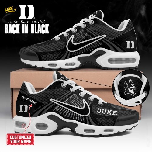 Duke Blue Devils ‘Back in Black’ 2025 Special Edition Air Max Plus Shoes