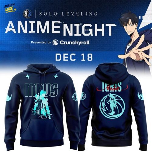Exclusive Dallas Mavericks x Solo Leveling Hoodie