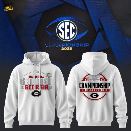 Georgia Bulldogs – 2025 SEC Champions Hoodie