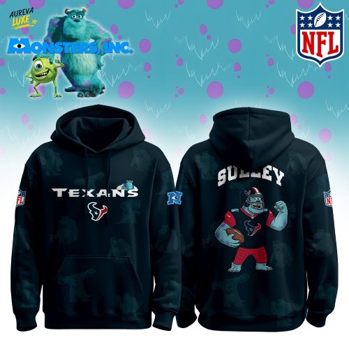 H Texans x Monsters, Inc Limited Edition Hoodie Cutest Drop of the Year