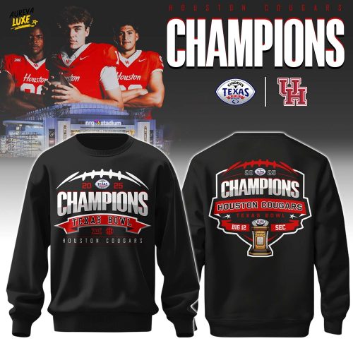 Houston Cougars – Texas Bowl Champions Sweatshirt