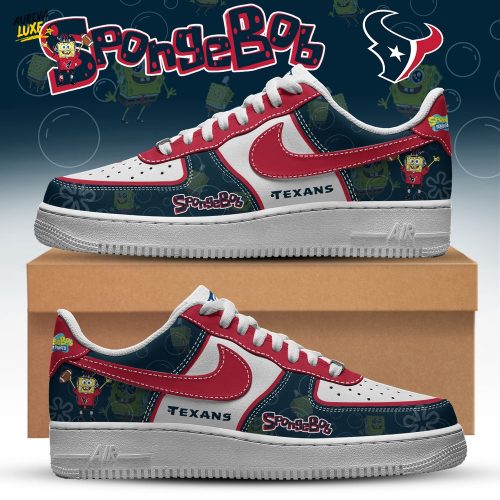 Houston Texans NFL x SpongeBob Limited Edition Air Force 1 | Cutest Drop of the Year