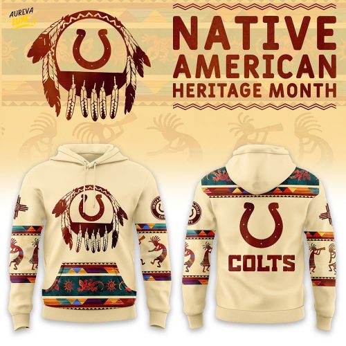 Indianapolis Colts x Native American Heritage Limited Edition-3D Unisex Hoodie