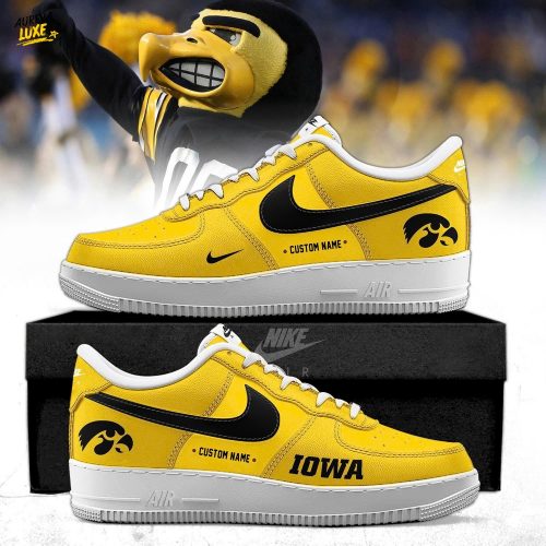 Iowa Hawkeyes Special Edition AF1 Sneakers
