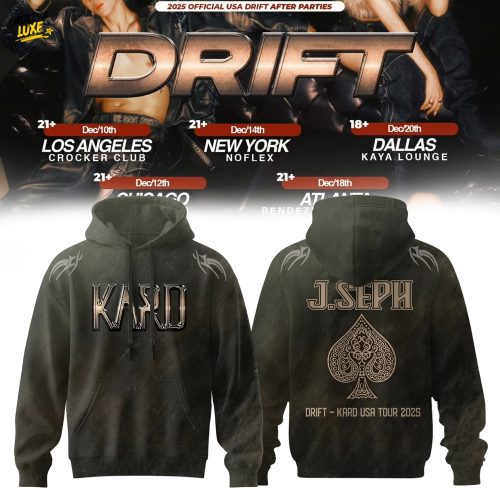 J.Seph DRIFT – KARD USA Tour 2025 Hoodie