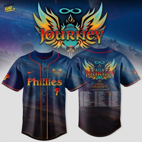 Journey “Final Frontier Tour 2026” Philadelphia Phillies Limited Baseball Jersey