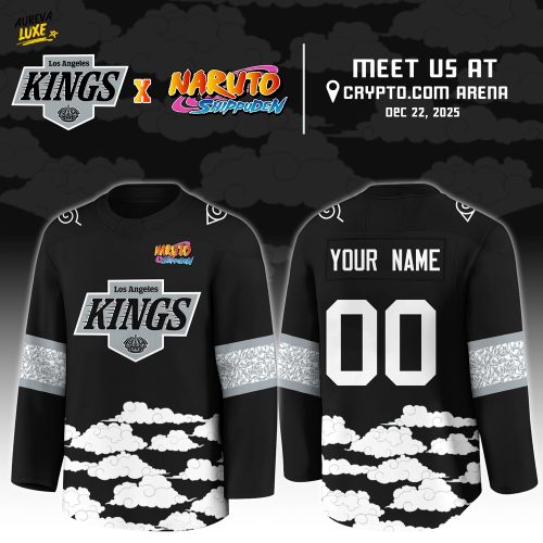 LA KINGS NARUTO GAME NIGHT JERSEY LIMITED