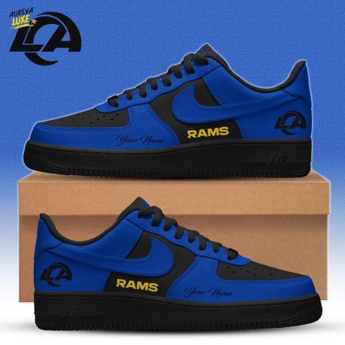 LA Rams Special Black in Black Limited Edition Shoes