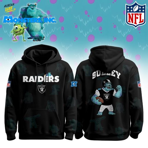 LV Raiders x Monsters, Inc Limited Edition Hoodie Cutest Drop of the Year
