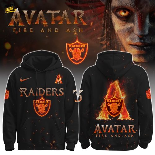 Las Vegas Raiders x Avatar Special Edition Flame Hoodie