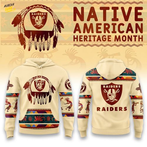 Las Vegas Raiders x Native American Heritage Limited Edition-3D Unisex Hoodie