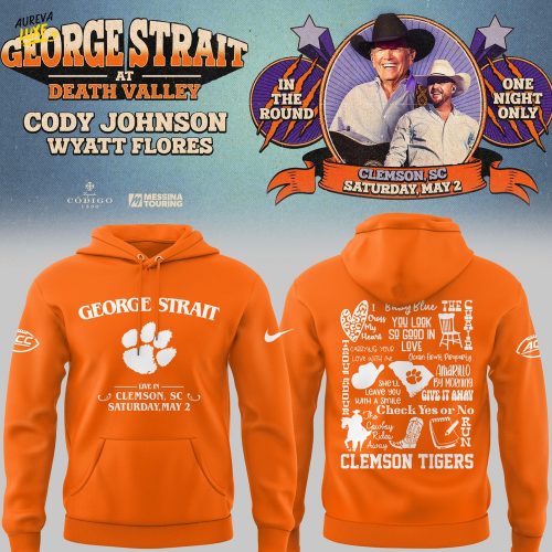 Limited Edition CLEM College Fb George at Death Valley Hoodie