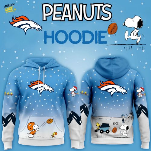Limited Edition Denver Broncos x Snoopy-3D Unisex Hoodie