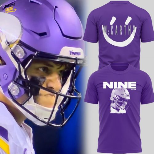 Limited Edition J.J. McCarthy: Nine Purple TShirt