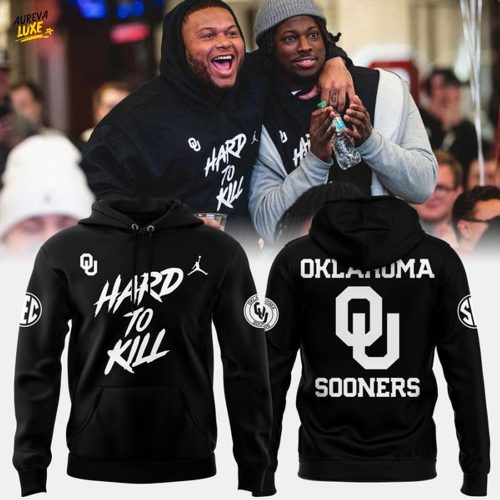 Limited Edition Sooners “Hard To Kill” Hoodie (Black)