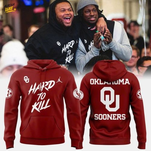 Limited Edition Sooners “Hard To Kill” Hoodie (Crimson)