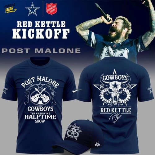 Limited Edition T-shirt Thanksgiving Dallas Cowboys x Post Malone for fans