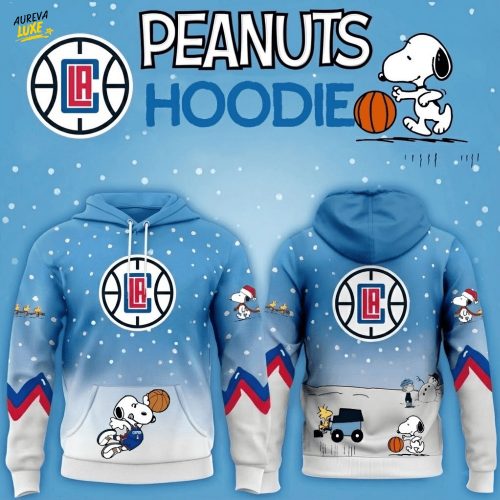 Los Angeles Clippers Basketball Peanuts Hoodie 2025 Limited Edition-3D Unisex Hoodie