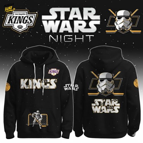 Los Angeles Kings Hockey Star Wars Night Hoodie 2025 Limited Edition-3D Unisex Hoodie