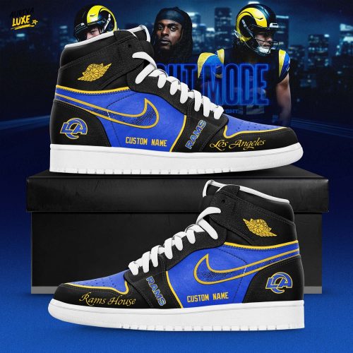 Los Angeles Rams Midnight Blue 2025 Rivalries Special AJ1 Sneaker