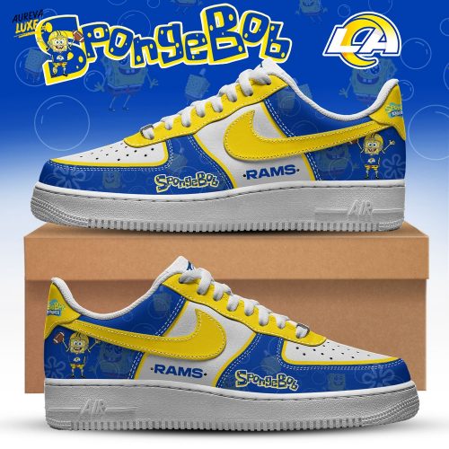 Los Angeles Rams NFL x SpongeBob Limited Edition Air Force 1 | Cutest Drop of the Year