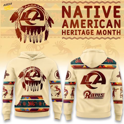 Los Angeles Rams x Native American Heritage Limited Edition-3D Unisex Hoodie