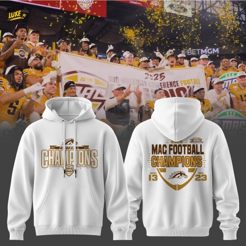 MAC Champions 2025 – Western Michigan Victory Hoodie