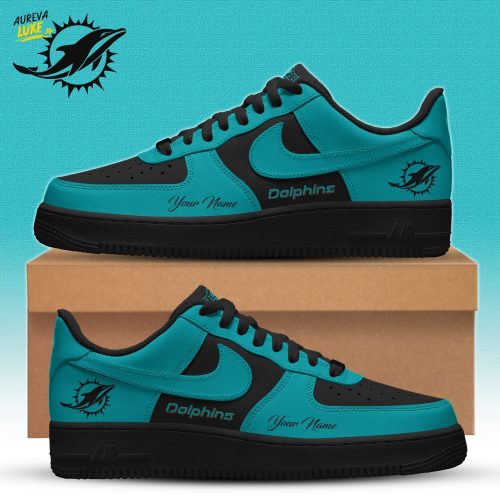 MIA Dolphins Special Black in Black Limited Edition Shoes