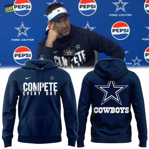 Men's Nike Dallas Cowboys Navy "Compete Every Day" Hoodie
