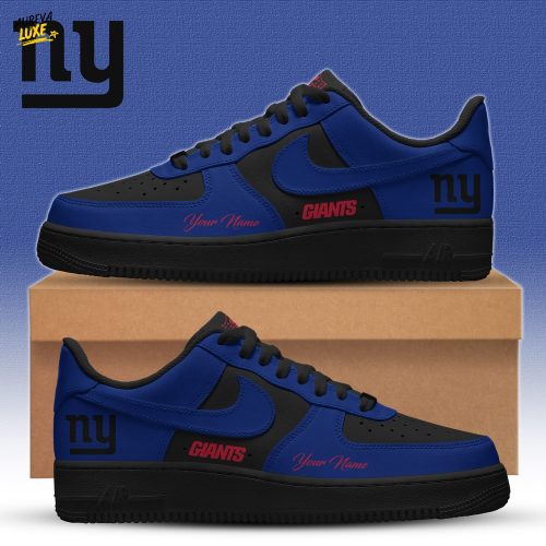 NY Giants Special Black in Black Limited Edition Shoes