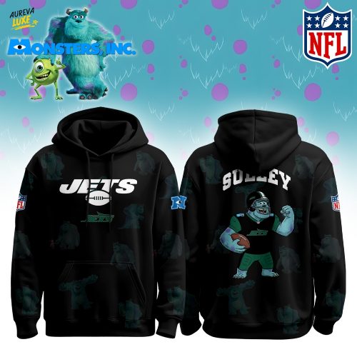 NY Jets x Monsters, Inc Limited Edition Hoodie Cutest Drop of the Year