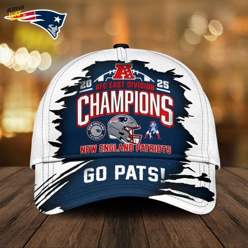 New England Patriots | Premium NFL 2025 AFC East Champions Classic Cap TD
