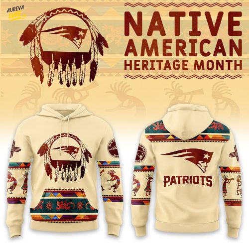 New England Patriots x Native American Heritage Limited Edition-3D Unisex Hoodie