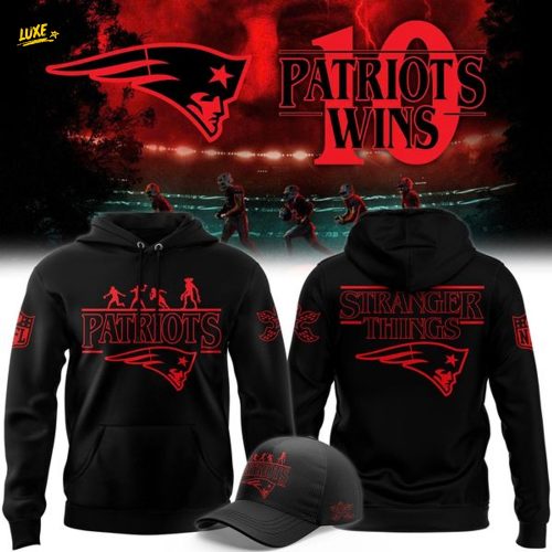 New England Patriots x Stranger Things 2025 Special Hoodie