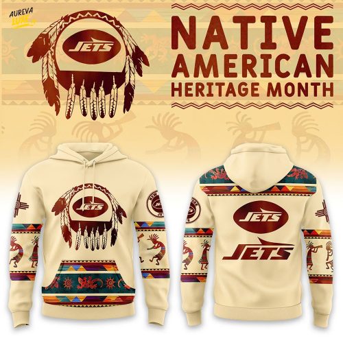 New York Jets x Native American Heritage Limited Edition-3D Unisex Hoodie