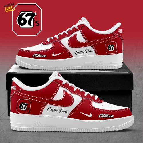 Ottawa 67’s Custom Name Shoes AF