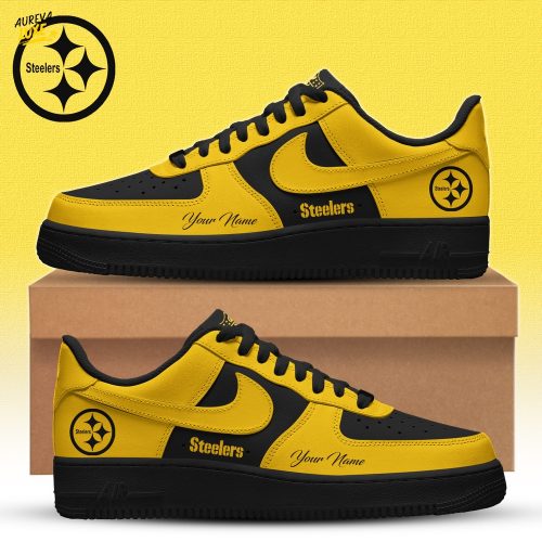 PIT Steelers Special Black in Black Limited Edition Shoes